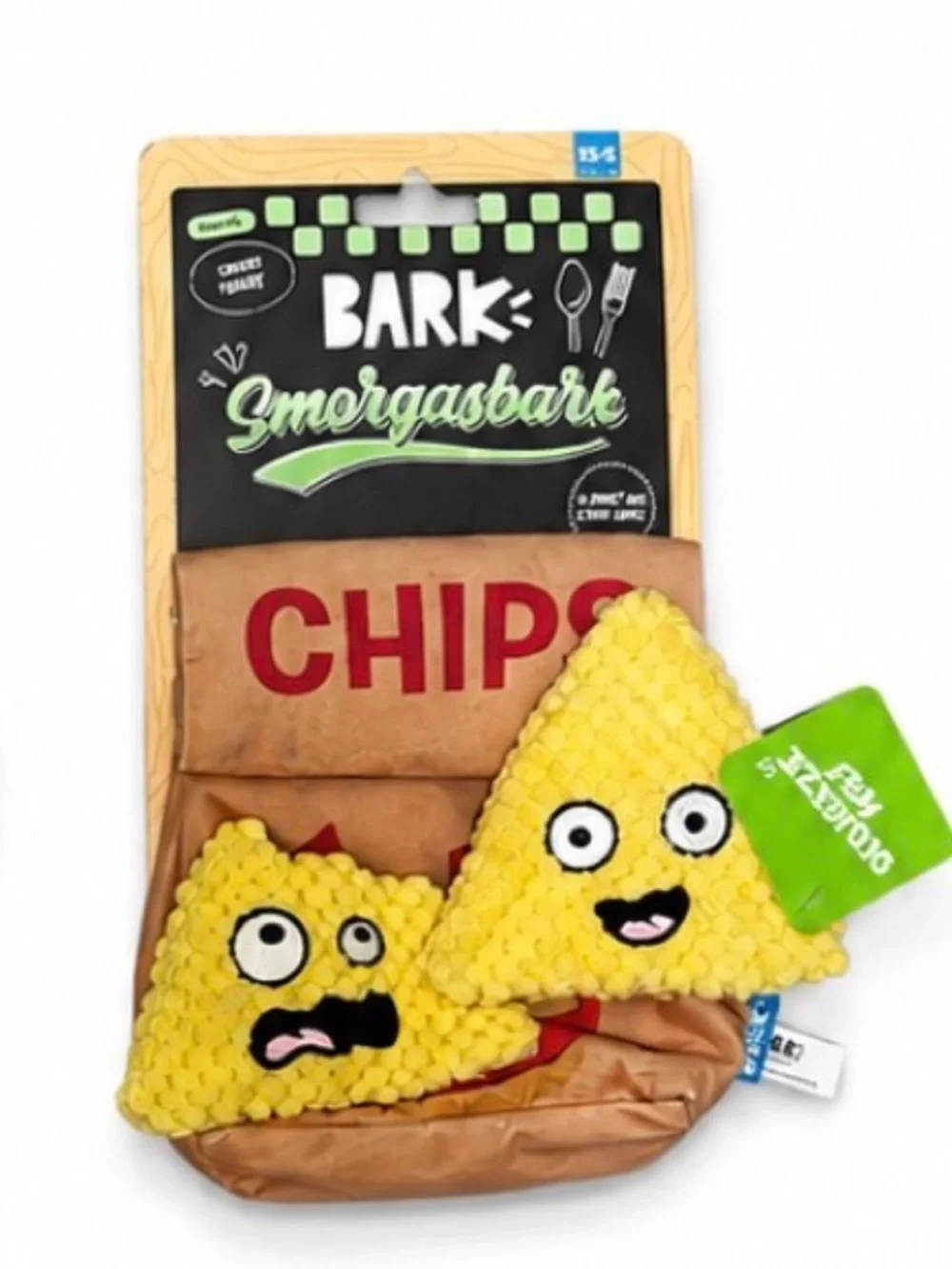 FREE - BARK Smorgasbark Chips Dog Toy Gift w/ $40+ Pet Apparel Bundle
